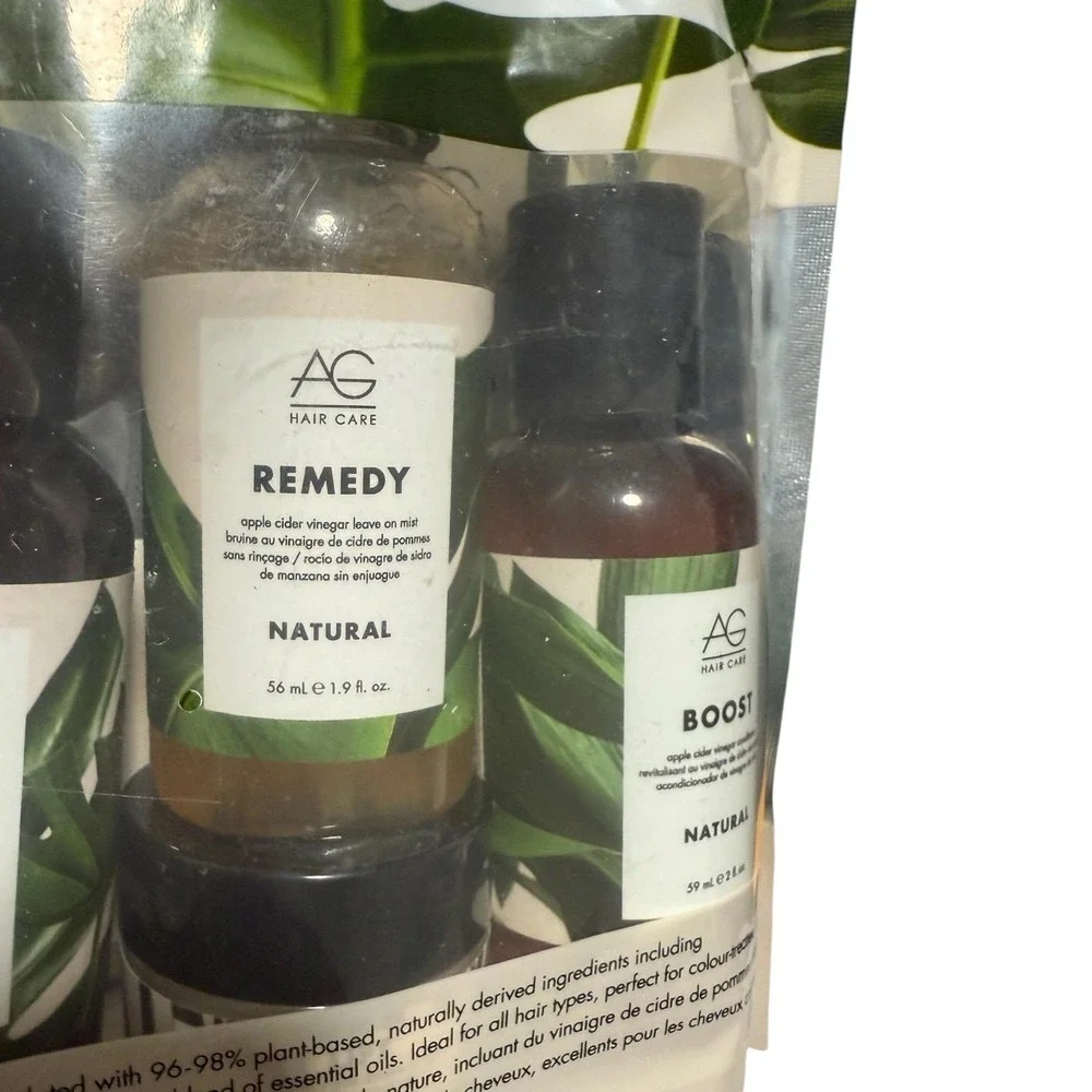 AG Hair Natural Healthy Hair Starter Kit Travel Size HTF rare